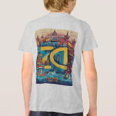 Rustige Pelican Pier Tri-Blend Shirt (Achterkant)