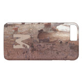 Rustige peling - houtboomschors - Monogram Case-Mate iPhone Case (Achterkant (Horizontaal))