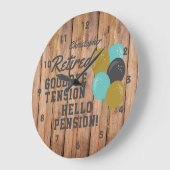 Rustige pensionering afscheid-peiling Offerte Grote Klok (Hoek)