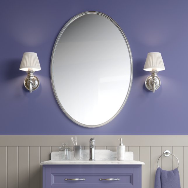 Rustige Periwinkle - Periwinkle Blue - Minimalisti Behang (Calm Periwinkle - Periwinkle Blue - Minimalist)