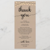 Rustige plaats instelling binnenpartij bedankt kaa programma (Voorkant)