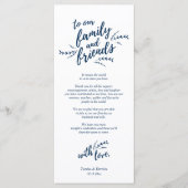 Rustige plaats instelling binnenpartij bedankt kaa programma (Voorkant)