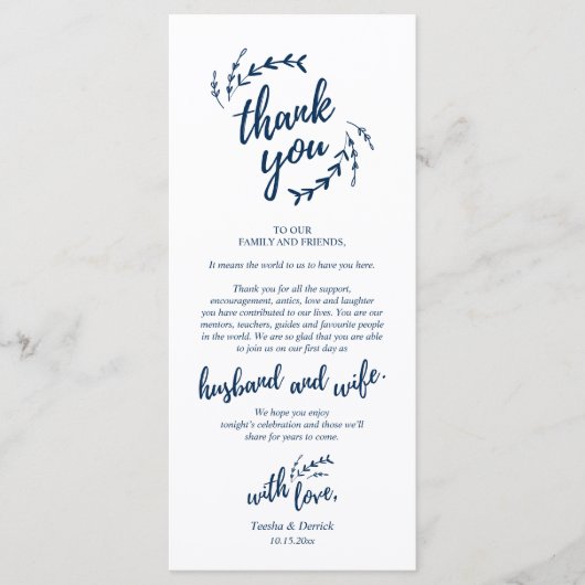 Rustige plaats instelling binnenpartij bedankt kaa programma (Voorkant)