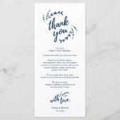 Rustige plaats instelling binnenpartij bedankt kaa programma (Voorkant)