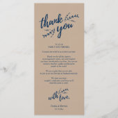 Rustige plaats instelling binnenpartij bedankt kaa programma (Voorkant)