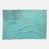Rustige  printturquoise | Keukenhanddoek (Horizontaal)
