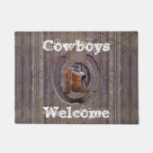 Rustige ranch met de salonstaaf deurmat (Voorkant)