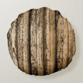 Rustige Ring Bearer Pillow of Rustige Huwelijkscad Rond Kussen (Achterkant)