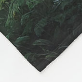 "Rustige rivier door weelderig bos" Fleece Deken (Hoek)