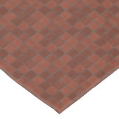 Rustige rode Brick-patroonrechthoek Tafelkleed (Gekanteld)