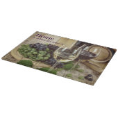 Rustige rode en witte glazen druiven Barrel Snijplank (Hoek)