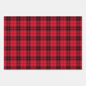 Rustige rode zwarte buffelstaafwonden inpakpapier vel (Voorkant)