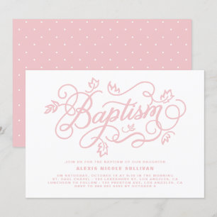 Rustige roze foliage met blaasjes kaart