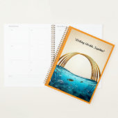 "Rustige scène onthuld" Planner (Display)