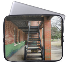 Rustige scène op Fort Monroe Laptop hoesje