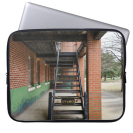 Rustige scène op Fort Monroe Laptop hoesje Sleeve