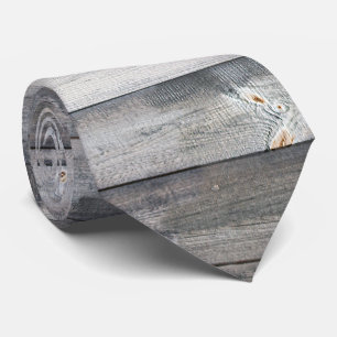 Rustige scheepswoudplanken Striped Pattern Stropdas