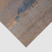 Rustige  Sepia Grunge Texture Barn Tissuepapier (Detail)