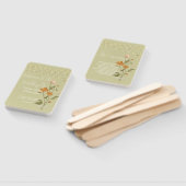 Rustige snaarlampen trendy Floral Wedding Hand Handwaaier (Niet-gemonteerd)