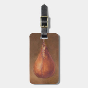 Rustige sport Boxing Bagagelabel