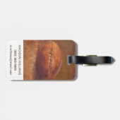 Rustige sport | FOOTBALL Bagagelabel (Achterkant horizontaal)