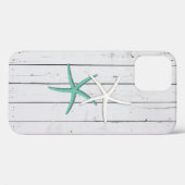 Rustige Starfish Weathered Wood Case-Mate iPhone Case (Achterkant (horizontaal))