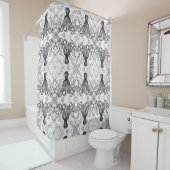 rustige steampunk  octopus douchegordijn (In situ)