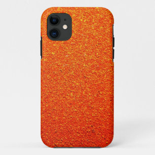 Rustige, stevige Oranje kleureninktkleur iPhone 11 Hoesje