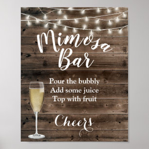 Rustige streepjesbandstreepjesbandverlichting Mimo Poster