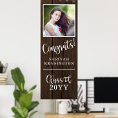 Rustige String Lights Afstuderen Verticaal Poster (Thuiskantoor)