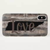 Rustige TENNESSEE LOVE in script Case-Mate iPhone Case (Achterkant (horizontaal))