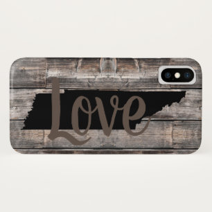 Rustige TENNESSEE LOVE in script iPhone X Hoesje