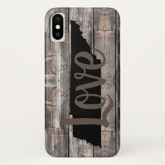 Rustige TENNESSEE LOVE in script Case-Mate iPhone Case (Achterkant)