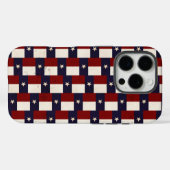 Rustige Texas Vlag iPhone Hoes (Achterkant (horizontaal))