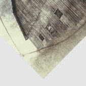 Rustige textuur Oude schuur Tissuepapier (Detail)