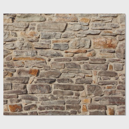 Rustige textuurachtergrond van steenwand cadeaupapier (Vlak)