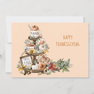 Rustige Thanksgiving Kaart