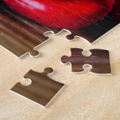 Rustige Thanksgiving oogst groenten en fruit Legpuzzel (Zijkant)