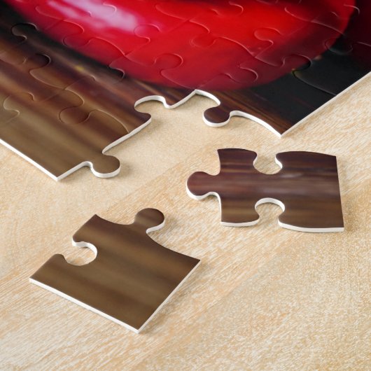 Rustige Thanksgiving oogst groenten en fruit Legpuzzel (Zijkant)