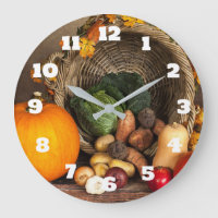 Rustige Thanksgiving Tafel Bounful Harvest
