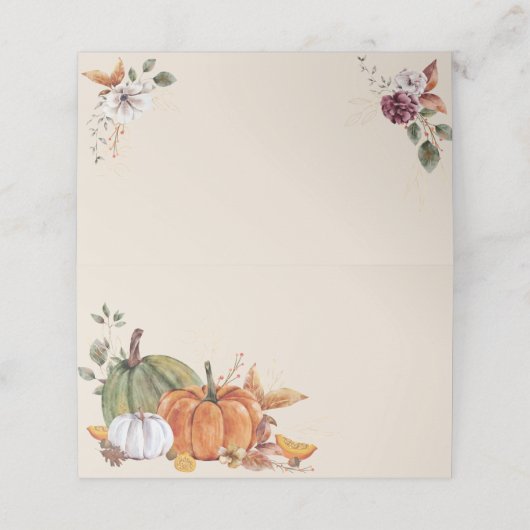 Rustige Thanksgiving Vrienden-dankfeest Herfstfees (Buitenkant ongevouwen)