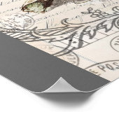 rustige tsjechië : botanisch vogelnest poster (Hoek)