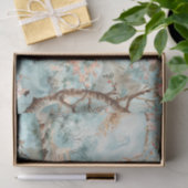 Rustige Tuinbrug Chinoiserie Waterverf Tissuepapier (Geschenk)