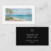 Rustige Turquoise Kusten & Zonnige Luchten Visitekaartje (Voorkant / Achterkant)
