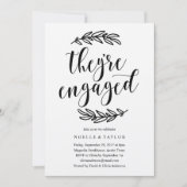 Rustige uitnodiging van de Inspanningspartij (Voorkant)