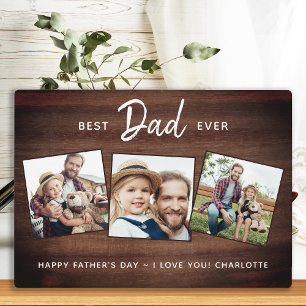 Rustige Vaderdag voor beste dad ooit, aangepast 3 Fotoplaat