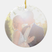 Rustige vakantiemonogram ornament foto's (Achterkant)