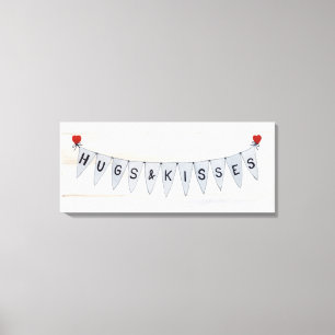 Rustige Valentijn Banner IV Canvas Afdruk