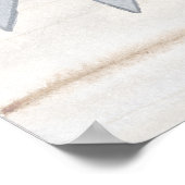 Rustige Valentijn Banner IV Poster (Hoek)