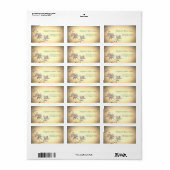 Rustige  ventilator, Magnolia Wedding Label (Full Sheet)